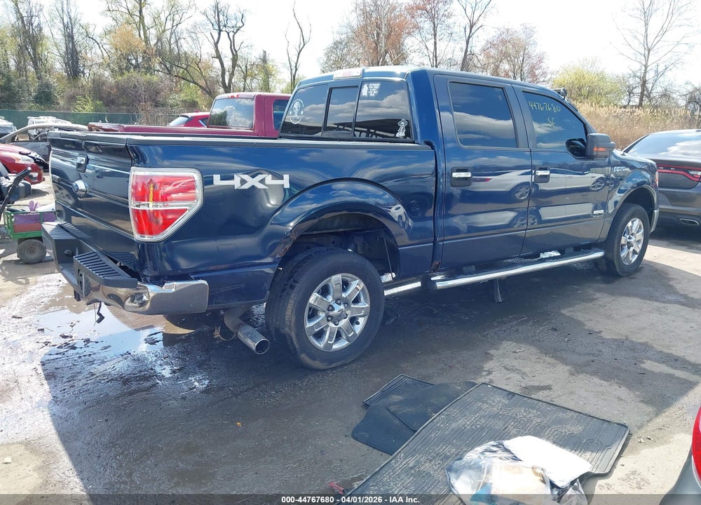 2013 FORD F-150 XLT VIN: 1FTFW1ET9DFD61098