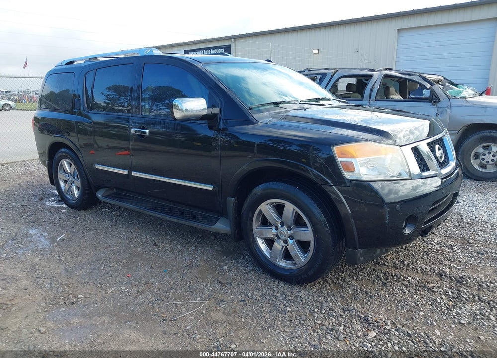 2010 NISSAN ARMADA PLATINUM VIN: 5N1BA0NF6AN601142