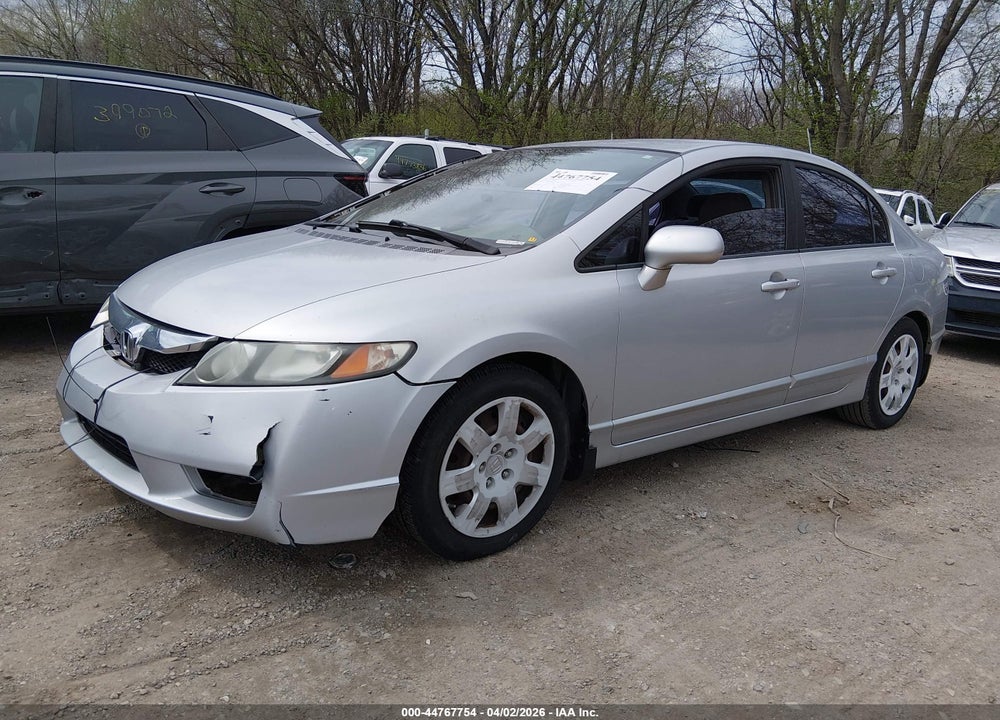2009 HONDA CIVIC LX VIN: 1HGFA16589L000728