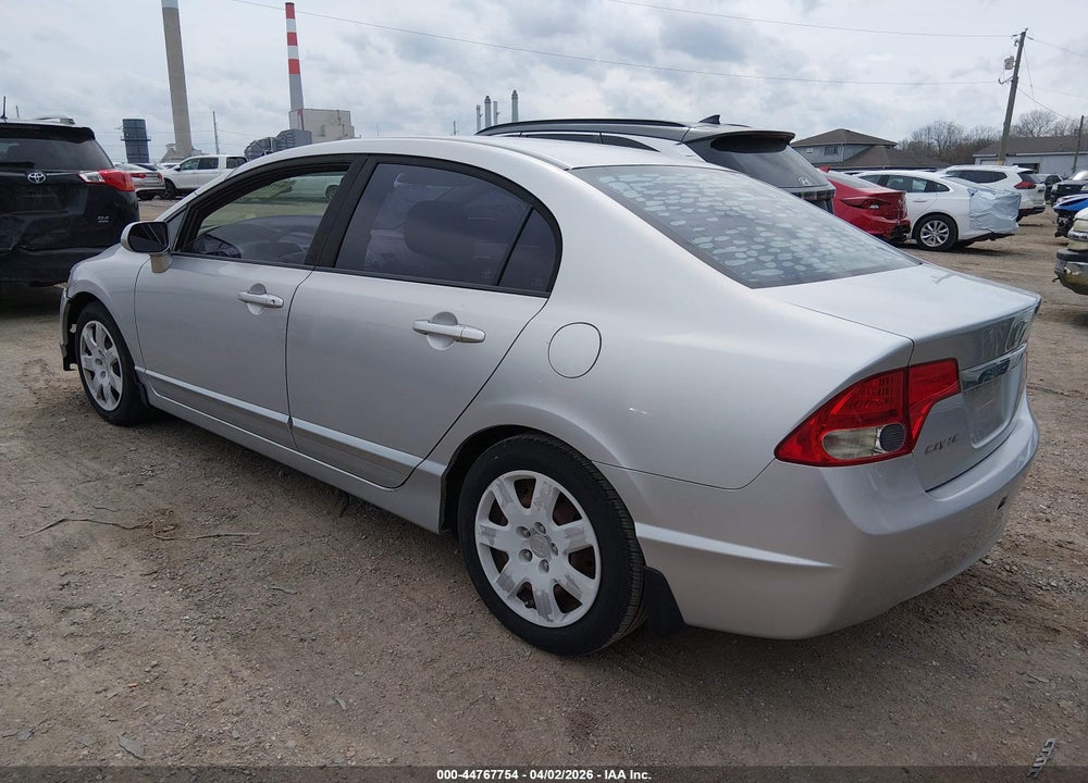 2009 HONDA CIVIC LX VIN: 1HGFA16589L000728