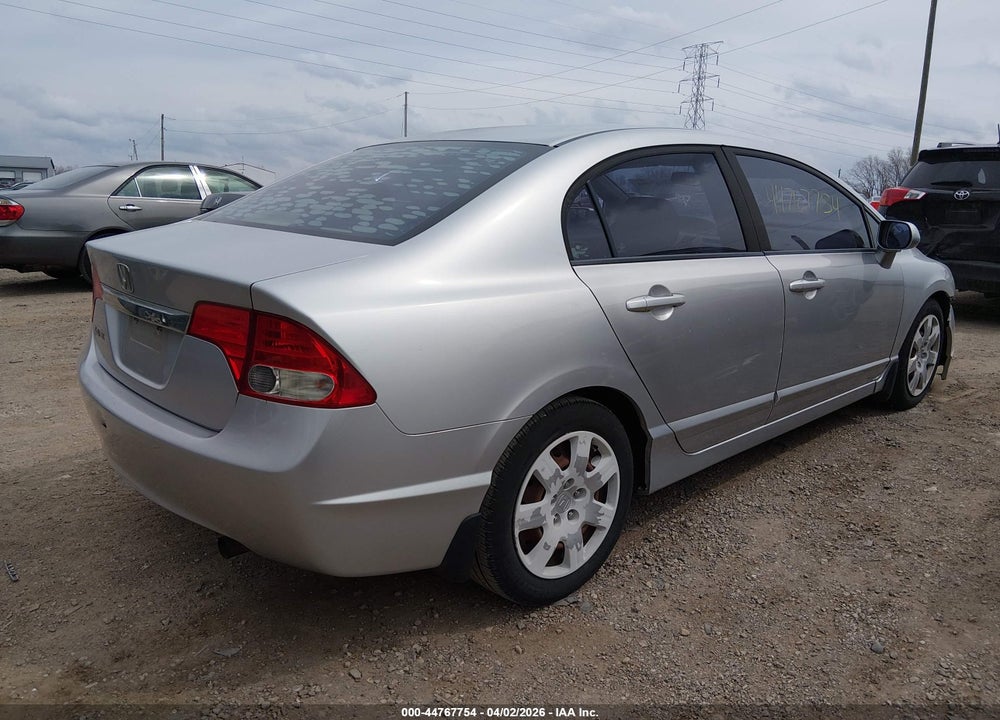 2009 HONDA CIVIC LX VIN: 1HGFA16589L000728