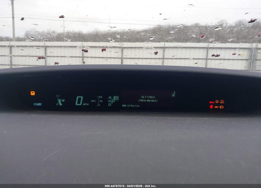 2010 TOYOTA PRIUS III VIN: JTDKN3DU6A0099207