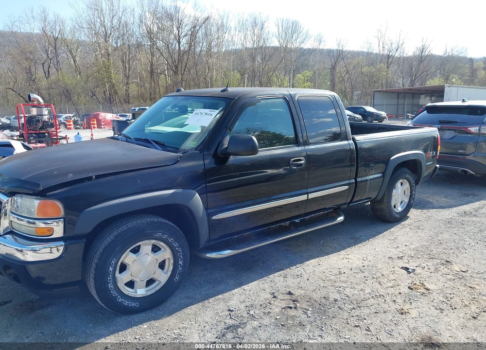 2005 GMC SIERRA 1500 SLE VIN: 1GTEK19Z35Z307446