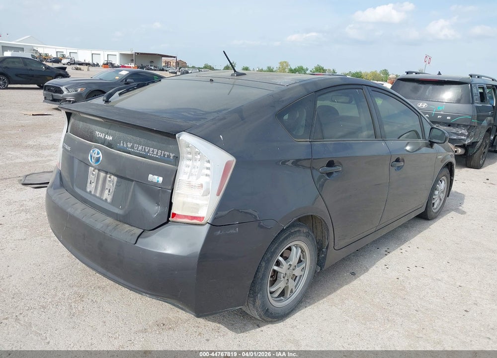 2010 TOYOTA PRIUS IV VIN: JTDKN3DU6A0040092