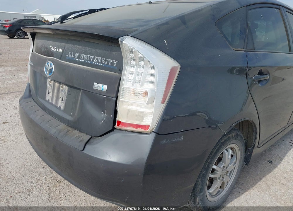 2010 TOYOTA PRIUS IV VIN: JTDKN3DU6A0040092
