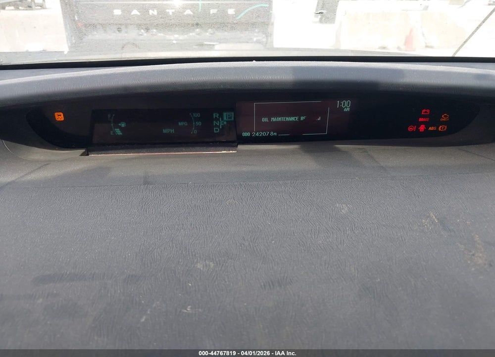 2010 TOYOTA PRIUS IV VIN: JTDKN3DU6A0040092