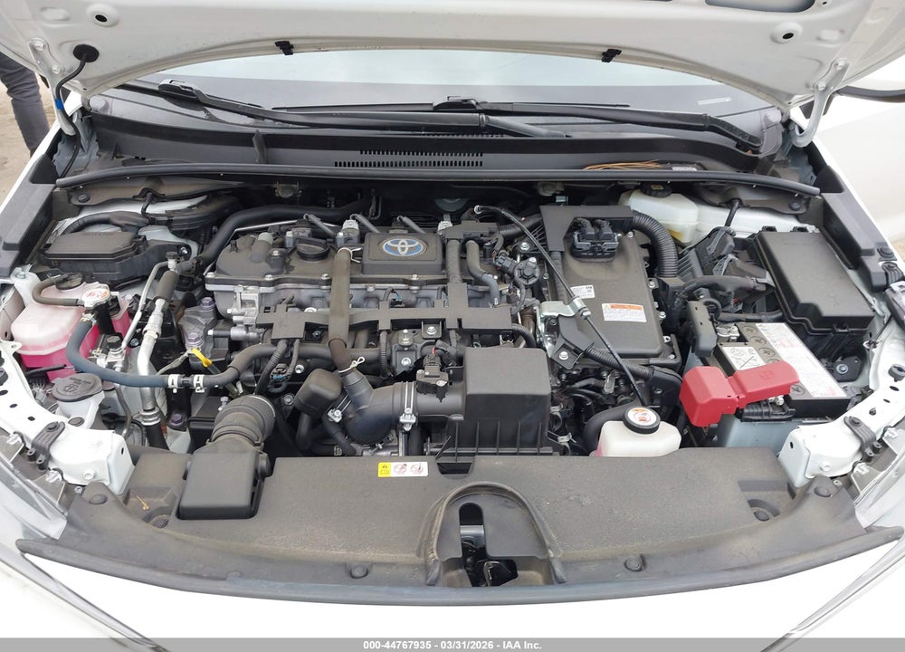 2021 TOYOTA COROLLA HYBRID LE VIN: JTDEAMDE0MJ031832