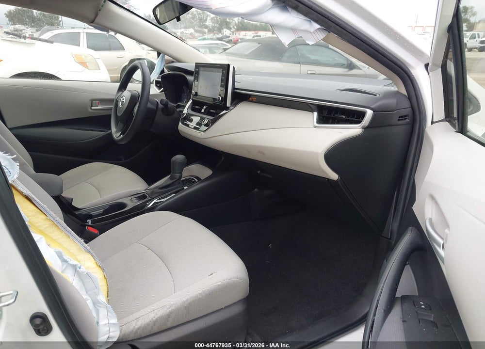 2021 TOYOTA COROLLA HYBRID LE VIN: JTDEAMDE0MJ031832
