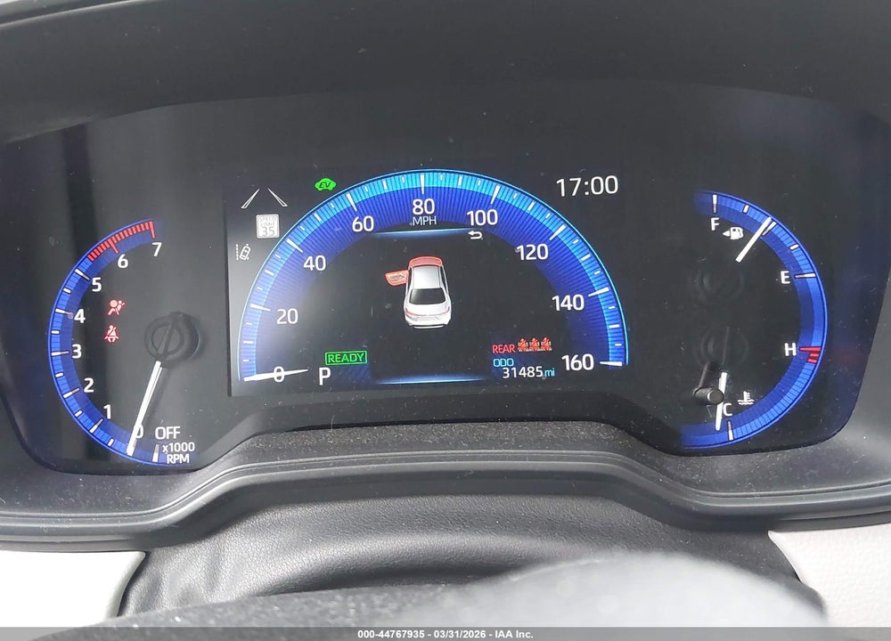 2021 TOYOTA COROLLA HYBRID LE VIN: JTDEAMDE0MJ031832