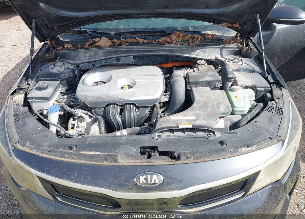 2017 KIA OPTIMA HYBRID VIN: KNAGT4LEXH5009031