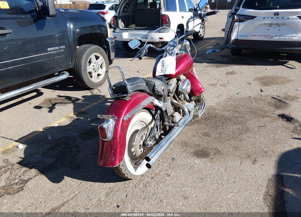 1996 CALIFORNIA MOTORCYCLE COM VAQUERO VIN: 1C9S5B509TG587092