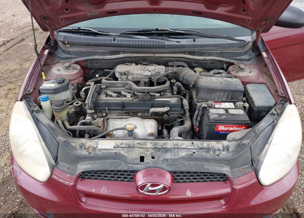 2007 HYUNDAI ACCENT GS VIN: KMHCM36C97U054125
