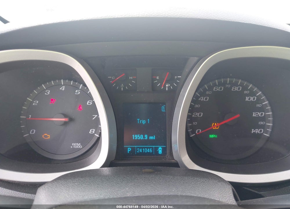 2011 CHEVROLET EQUINOX 1LT VIN: 2CNALDEC8B6452502