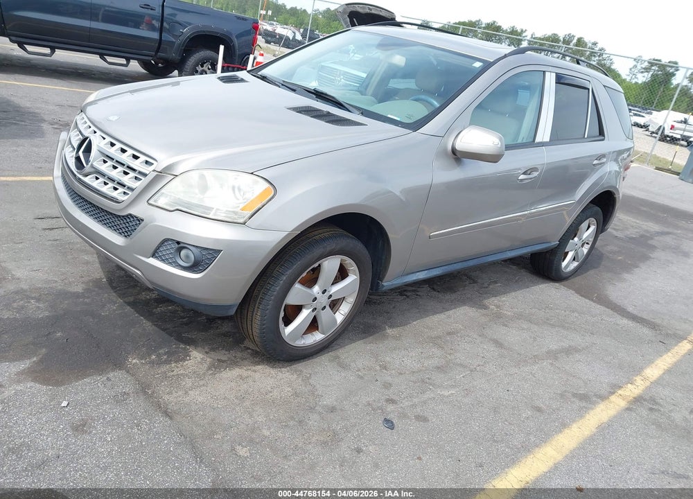 2009 MERCEDES-BENZ ML 350 4MATIC VIN: 4JGBB86E69A475577
