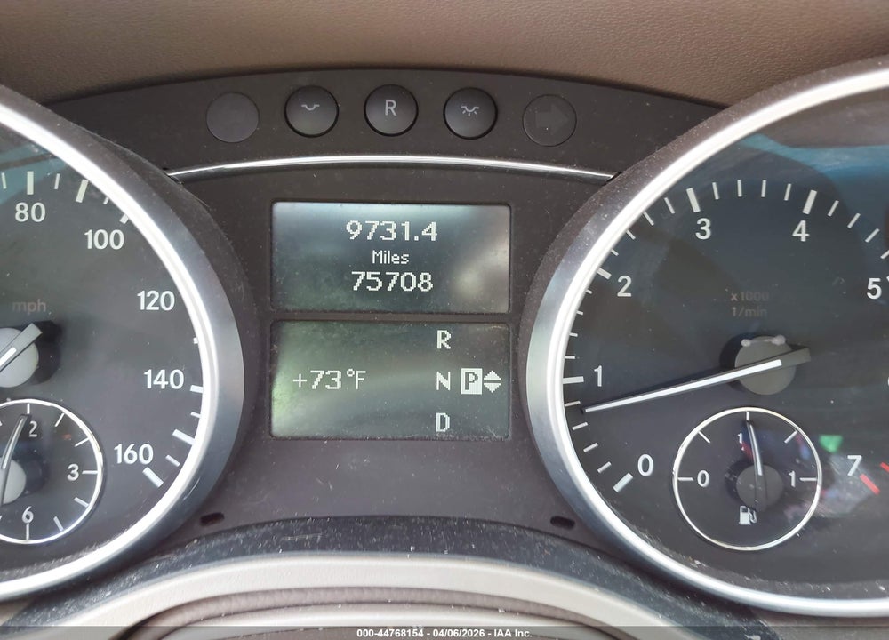 2009 MERCEDES-BENZ ML 350 4MATIC VIN: 4JGBB86E69A475577