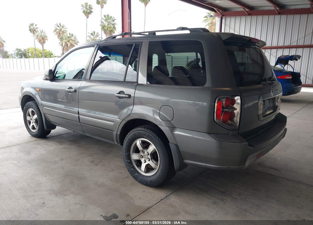 2007 HONDA PILOT EX-L VIN: 2HKYF18517H516050