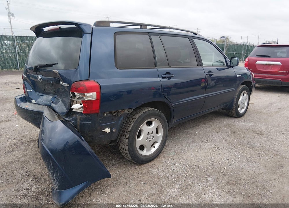 2006 TOYOTA HIGHLANDER LIMITED V6 VIN: JTEEP21A760147764