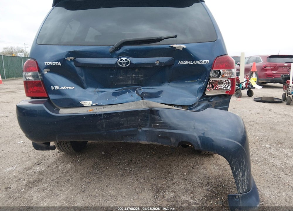 2006 TOYOTA HIGHLANDER LIMITED V6 VIN: JTEEP21A760147764