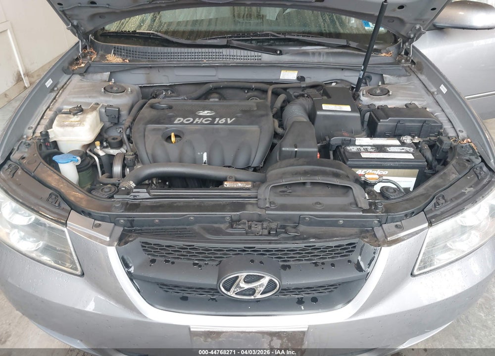 2008 HYUNDAI SONATA GLS VIN: 5NPET46C88H362484