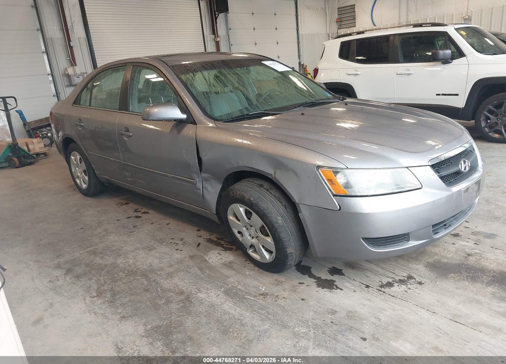 2008 HYUNDAI SONATA GLS VIN: 5NPET46C88H362484