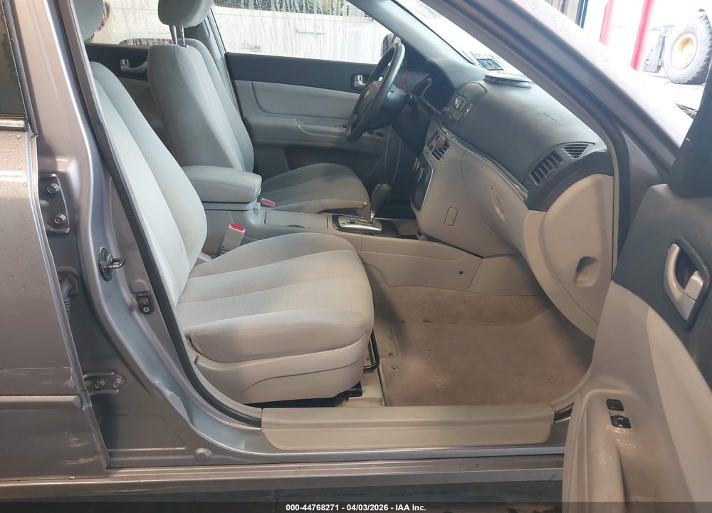 2008 HYUNDAI SONATA GLS VIN: 5NPET46C88H362484