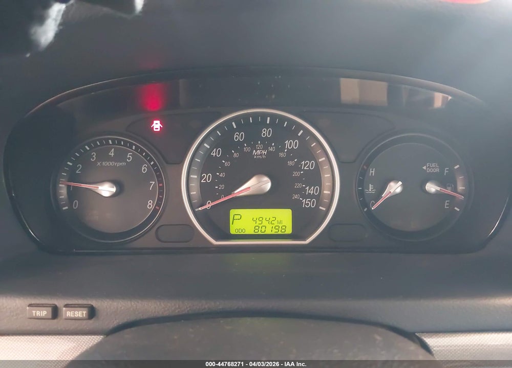2008 HYUNDAI SONATA GLS VIN: 5NPET46C88H362484