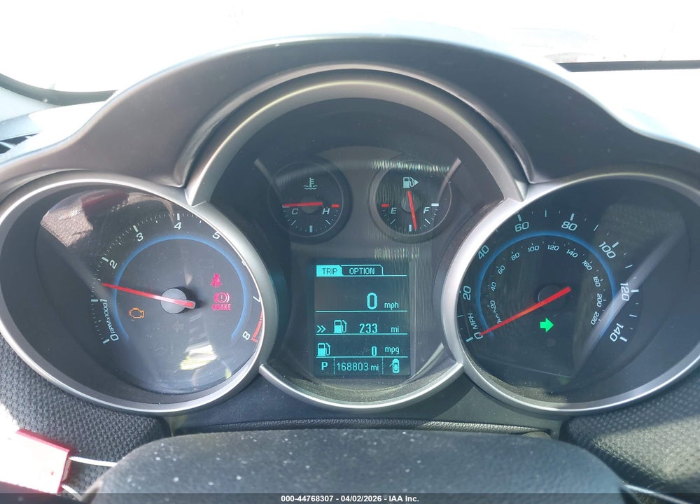 2013 CHEVROLET CRUZE 1LT AUTO VIN: 1G1PC5SB7D7179418