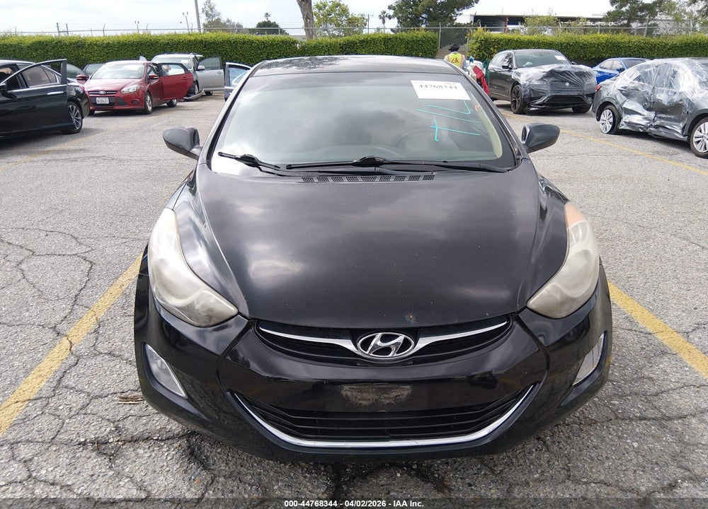 2013 HYUNDAI ELANTRA GLS VIN: KMHDH4AE3DU019454