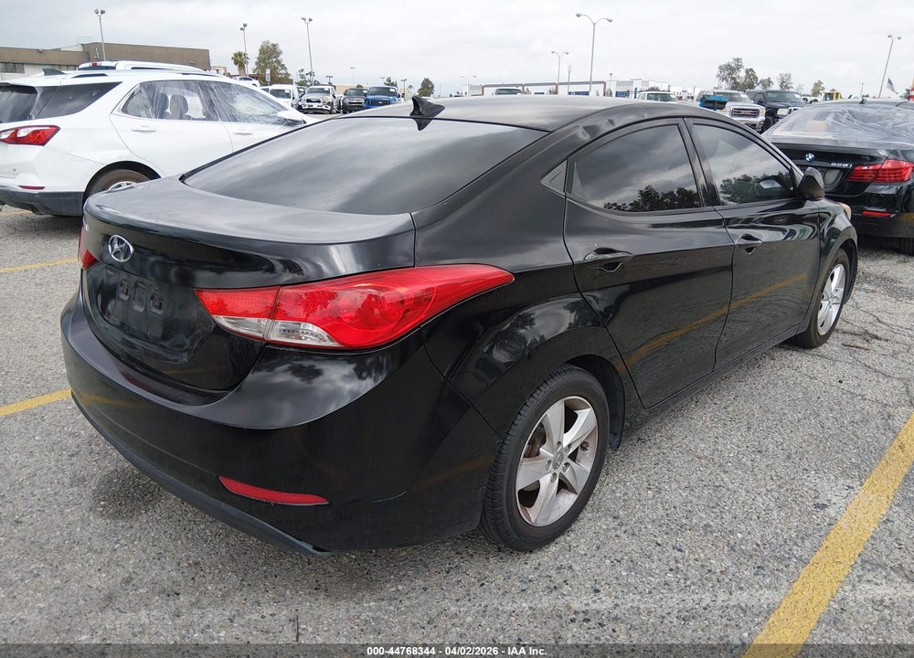 2013 HYUNDAI ELANTRA GLS VIN: KMHDH4AE3DU019454