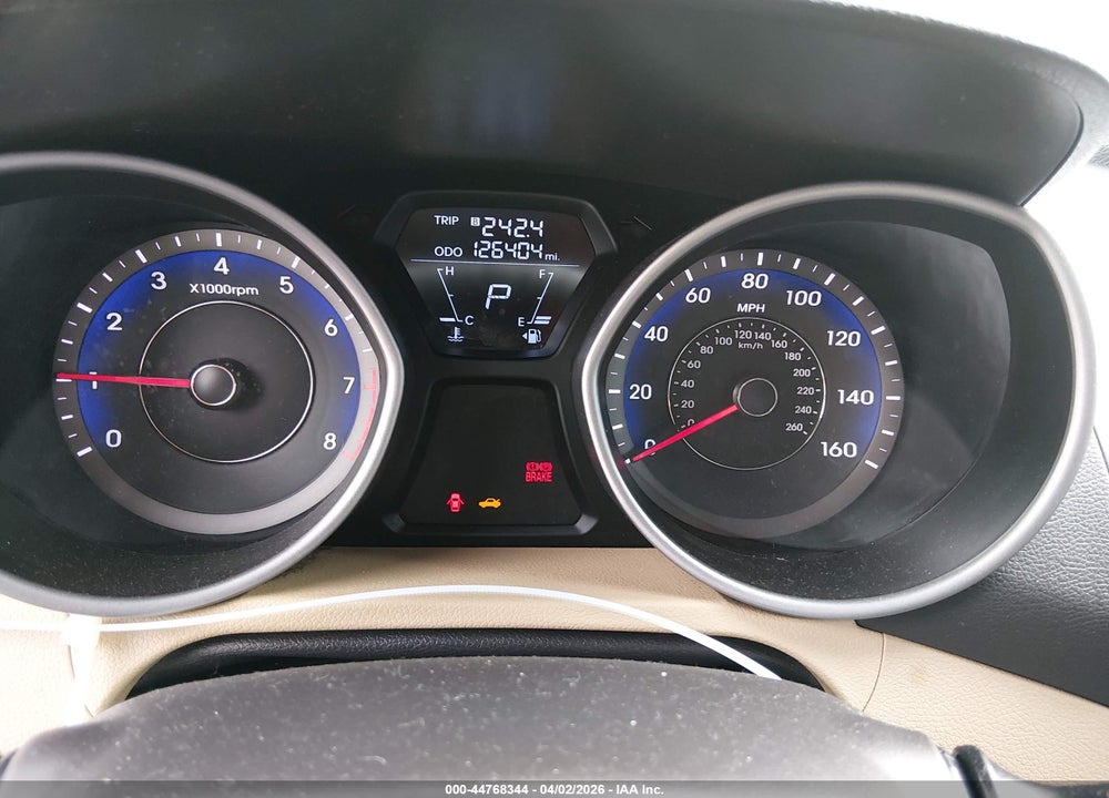 2013 HYUNDAI ELANTRA GLS VIN: KMHDH4AE3DU019454