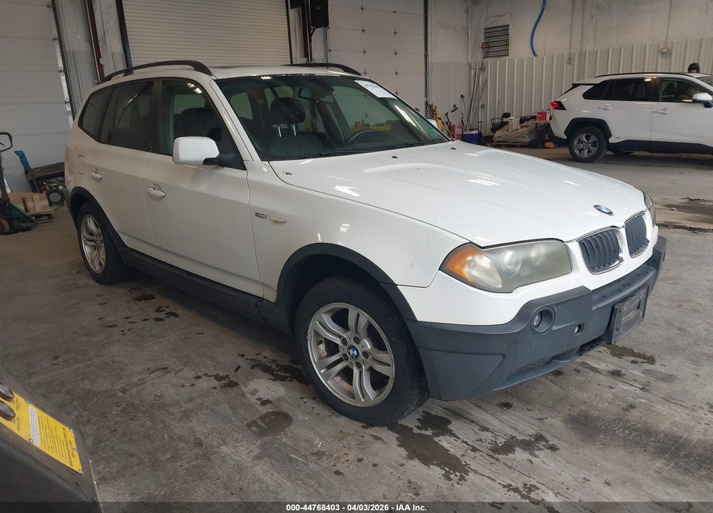 2005 BMW X3 3.0I VIN: WBXPA93475WD21235
