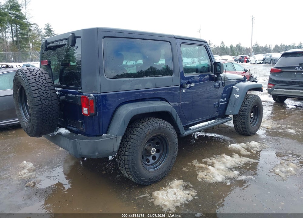 2013 JEEP WRANGLER SPORT VIN: 1C4AJWAG1DL511527