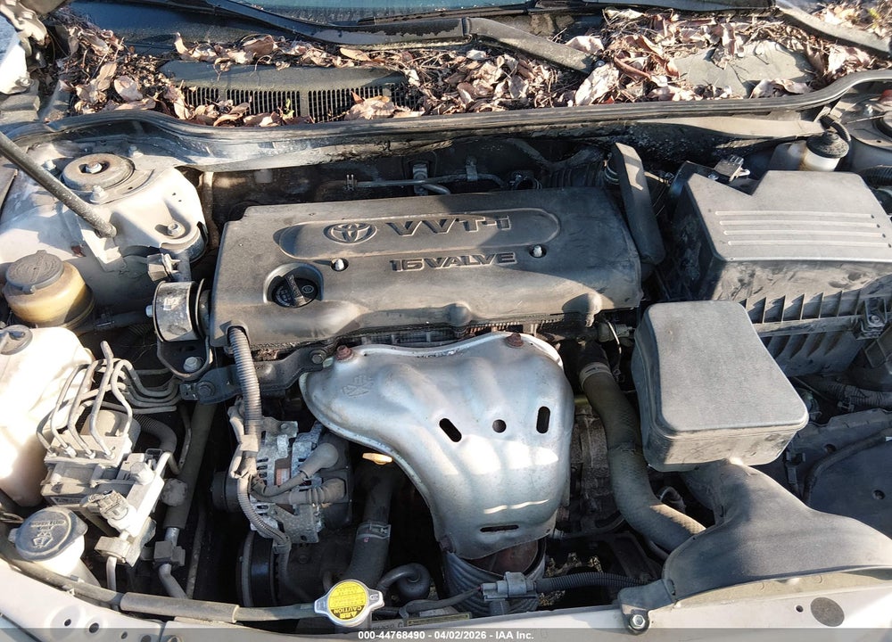 2008 TOYOTA CAMRY LE VIN: 4T1BE46K18U752297