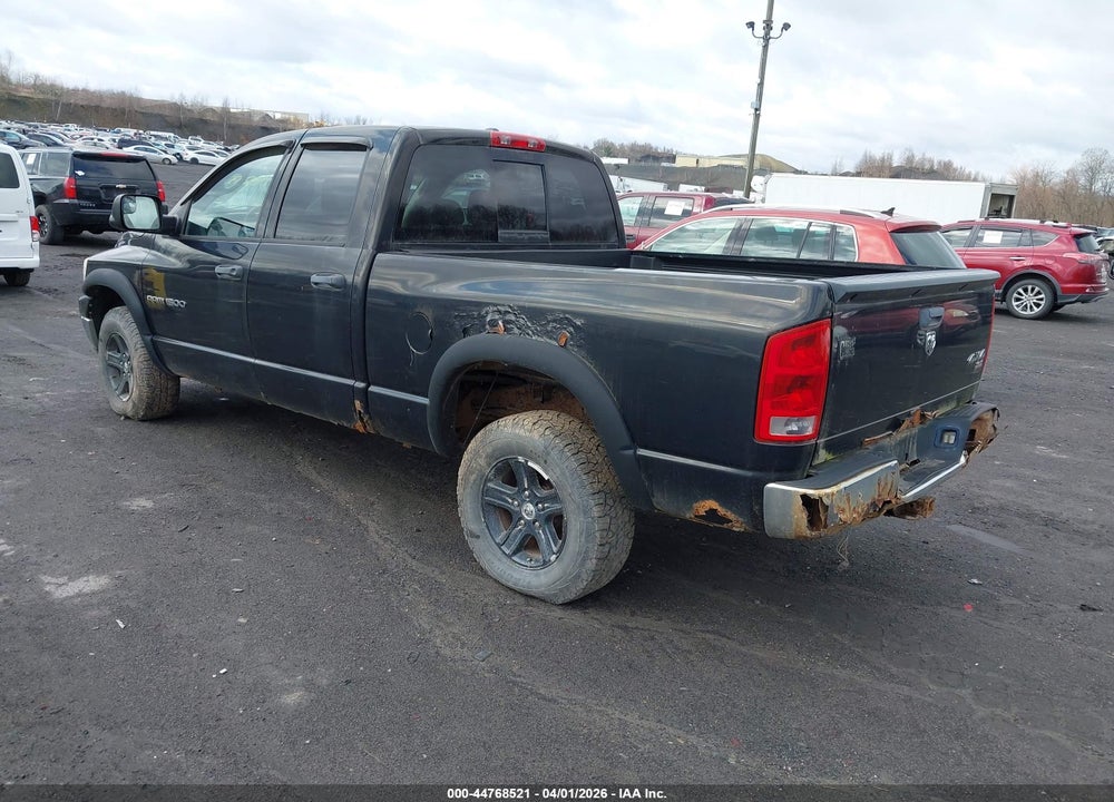 2006 DODGE RAM 1500 SLT/TRX4 OFF ROAD/SPORT VIN: 1D7HU18N56S632170
