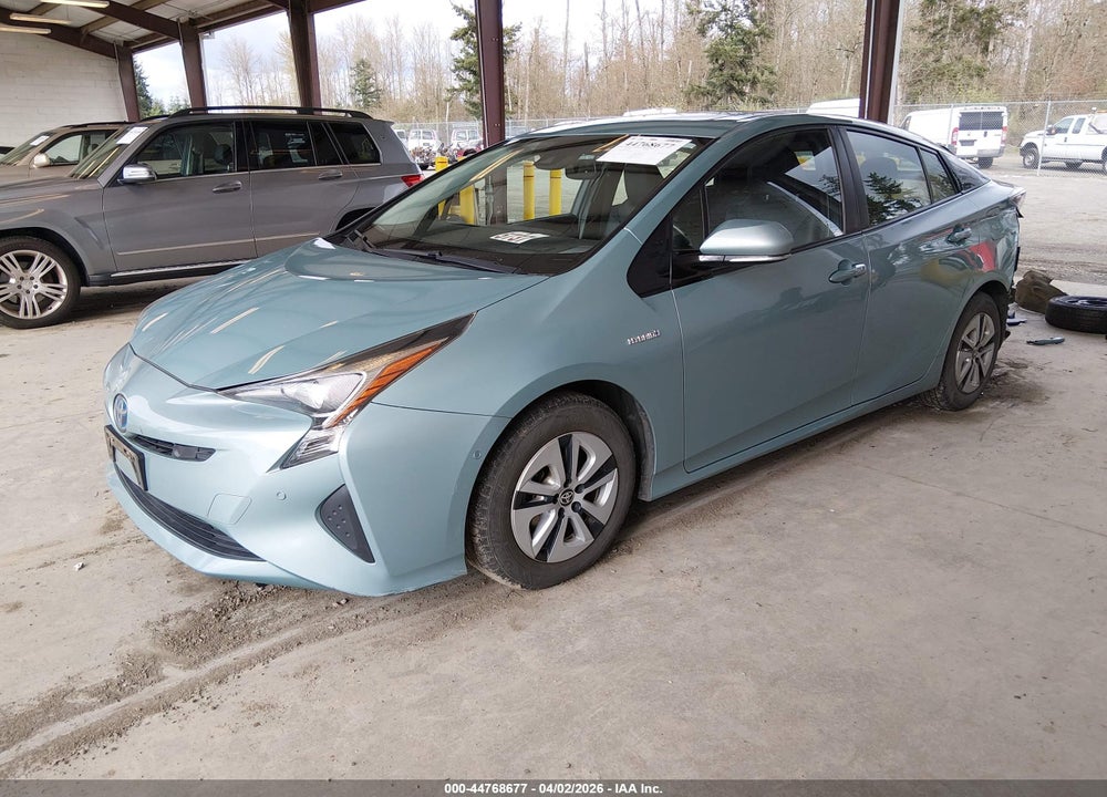 2017 TOYOTA PRIUS FOUR VIN: JTDKARFU6H3042235