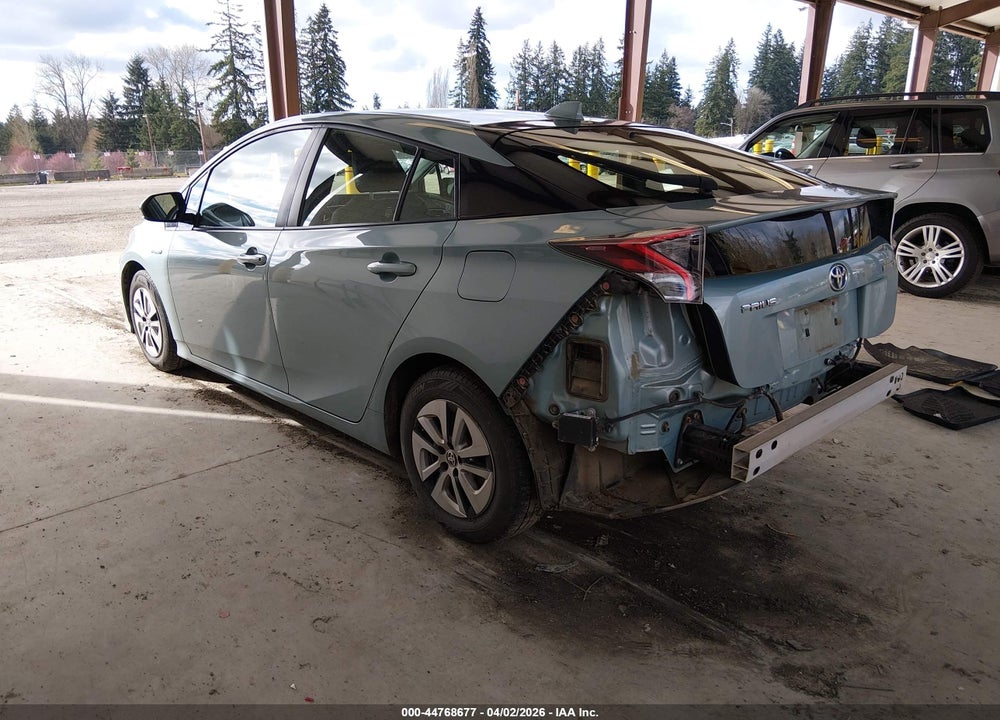 2017 TOYOTA PRIUS FOUR VIN: JTDKARFU6H3042235