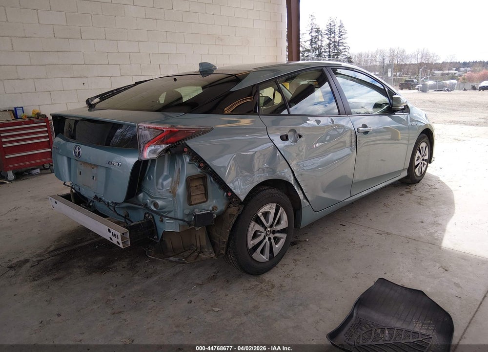 2017 TOYOTA PRIUS FOUR VIN: JTDKARFU6H3042235
