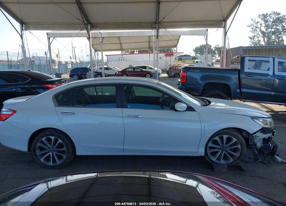 2014 HONDA ACCORD SPORT VIN: 1HGCR2F53EA081063