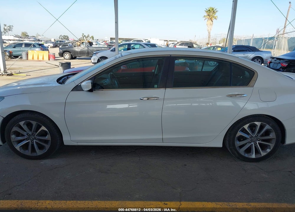 2014 HONDA ACCORD SPORT VIN: 1HGCR2F53EA081063
