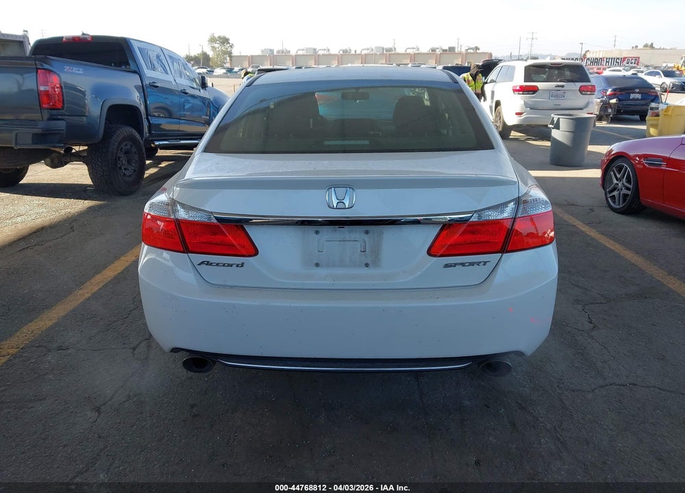 2014 HONDA ACCORD SPORT VIN: 1HGCR2F53EA081063