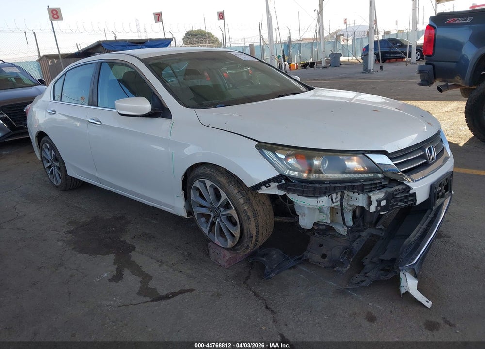 2014 HONDA ACCORD SPORT VIN: 1HGCR2F53EA081063