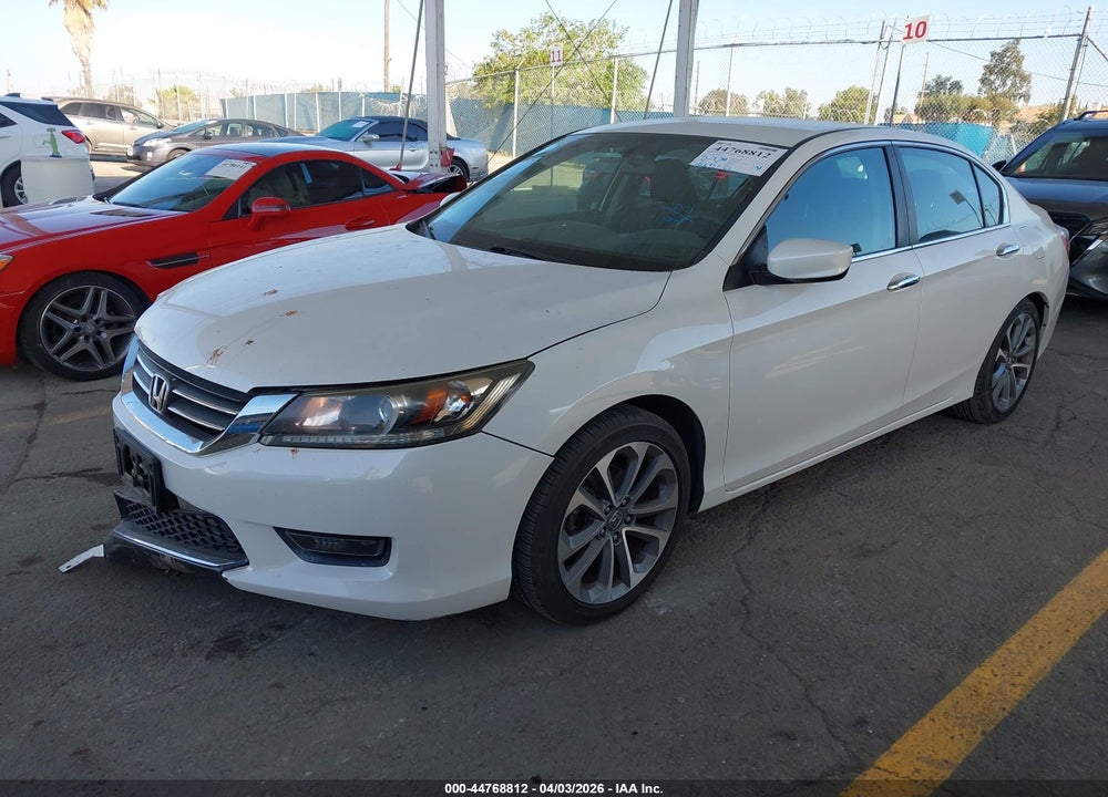 2014 HONDA ACCORD SPORT VIN: 1HGCR2F53EA081063