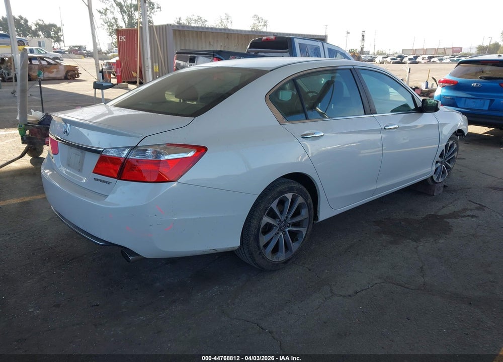 2014 HONDA ACCORD SPORT VIN: 1HGCR2F53EA081063