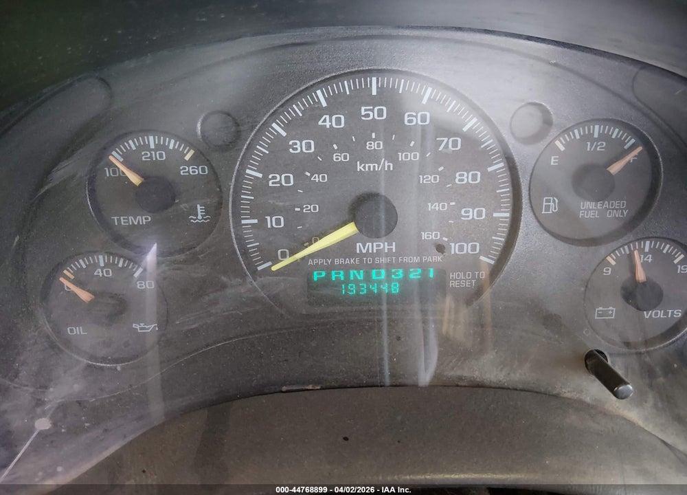 1998 CHEVROLET S-10 LS SPORTSIDE VIN: 1GCCS19X5W8222069