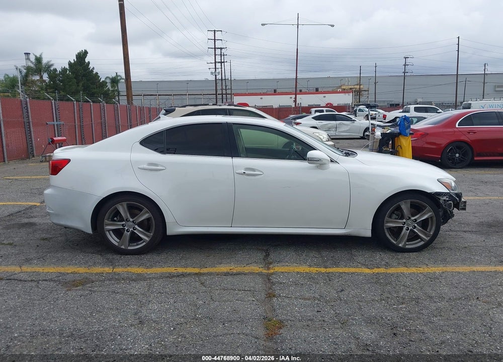 2012 LEXUS IS 250 VIN: JTHBF5C29C5176827