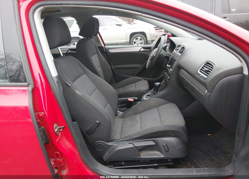 2012 VOLKSWAGEN GOLF 2.5L 4-DOOR VIN: WVWDB7AJ6CW225357