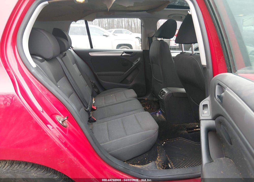 2012 VOLKSWAGEN GOLF 2.5L 4-DOOR VIN: WVWDB7AJ6CW225357