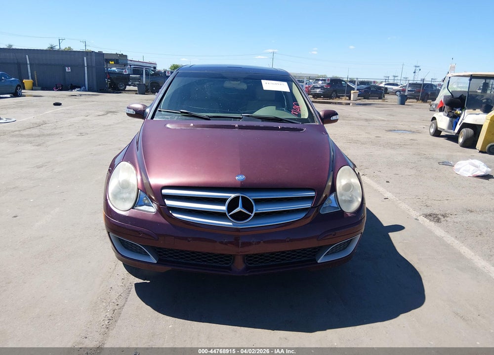2007 MERCEDES-BENZ R 350 4MATIC VIN: 4JGCB65E17A044510