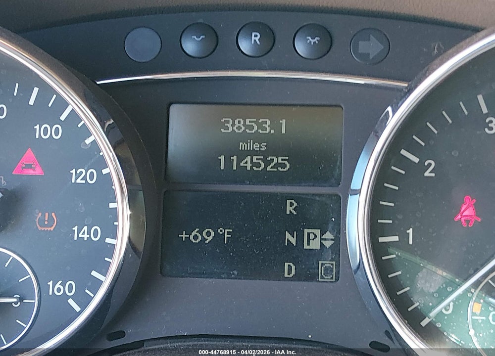 2007 MERCEDES-BENZ R 350 4MATIC VIN: 4JGCB65E17A044510