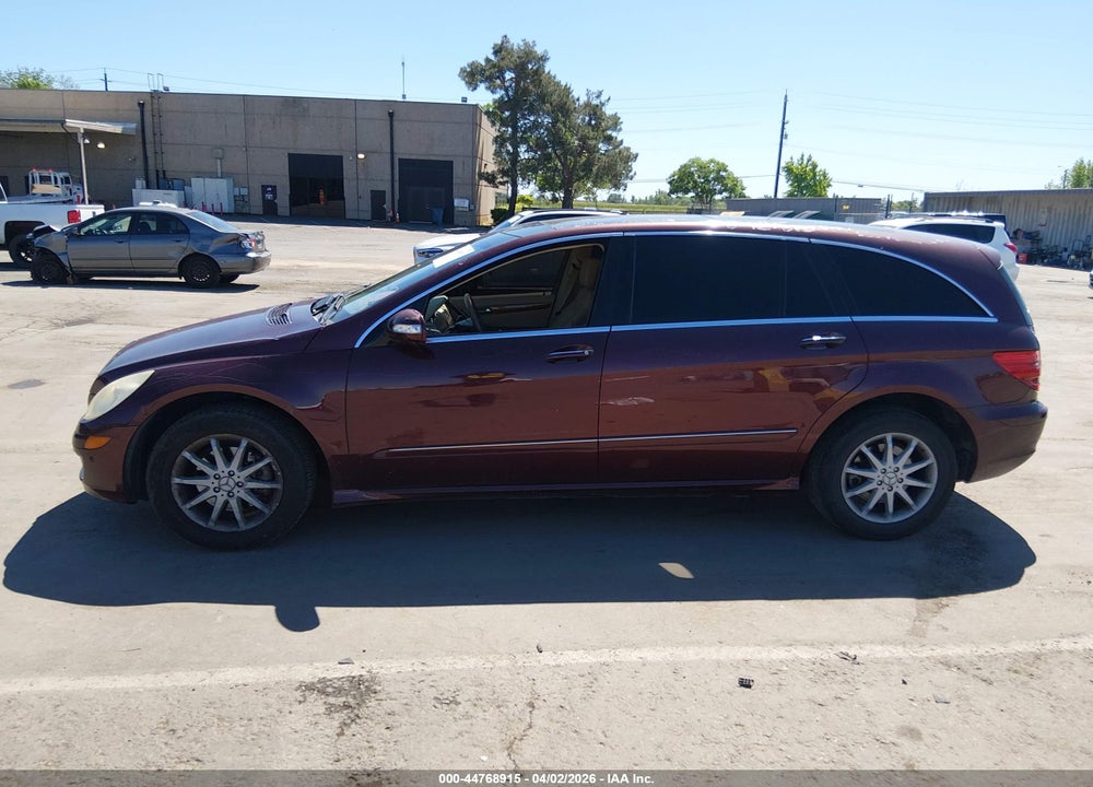 2007 MERCEDES-BENZ R 350 4MATIC VIN: 4JGCB65E17A044510